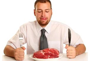 اللحوم لزيادة فاعلية الذكور
